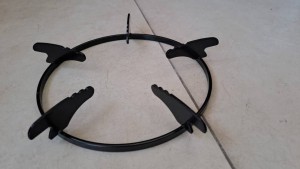 Spare five ear black grill